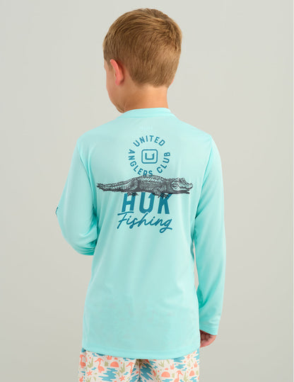 Huk Kids Pursuit United Anglers Performance Crew - Caicos