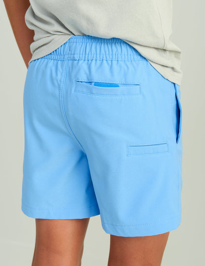 Huk Kids Pursuit Volley Swim Short - Marolina Blue