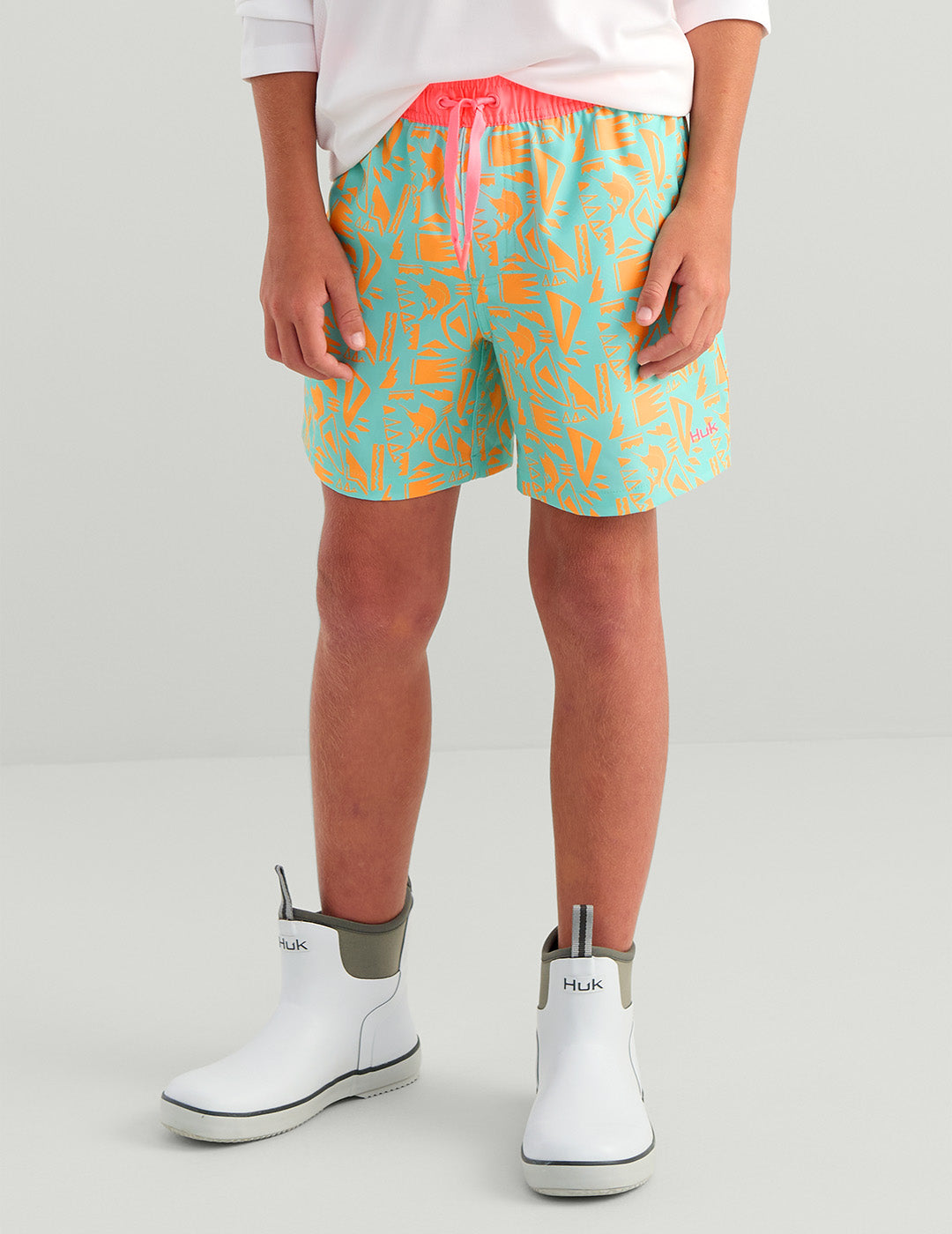 Huk Kids Pursuit Volley Swim Short - Caicos Marlin Break