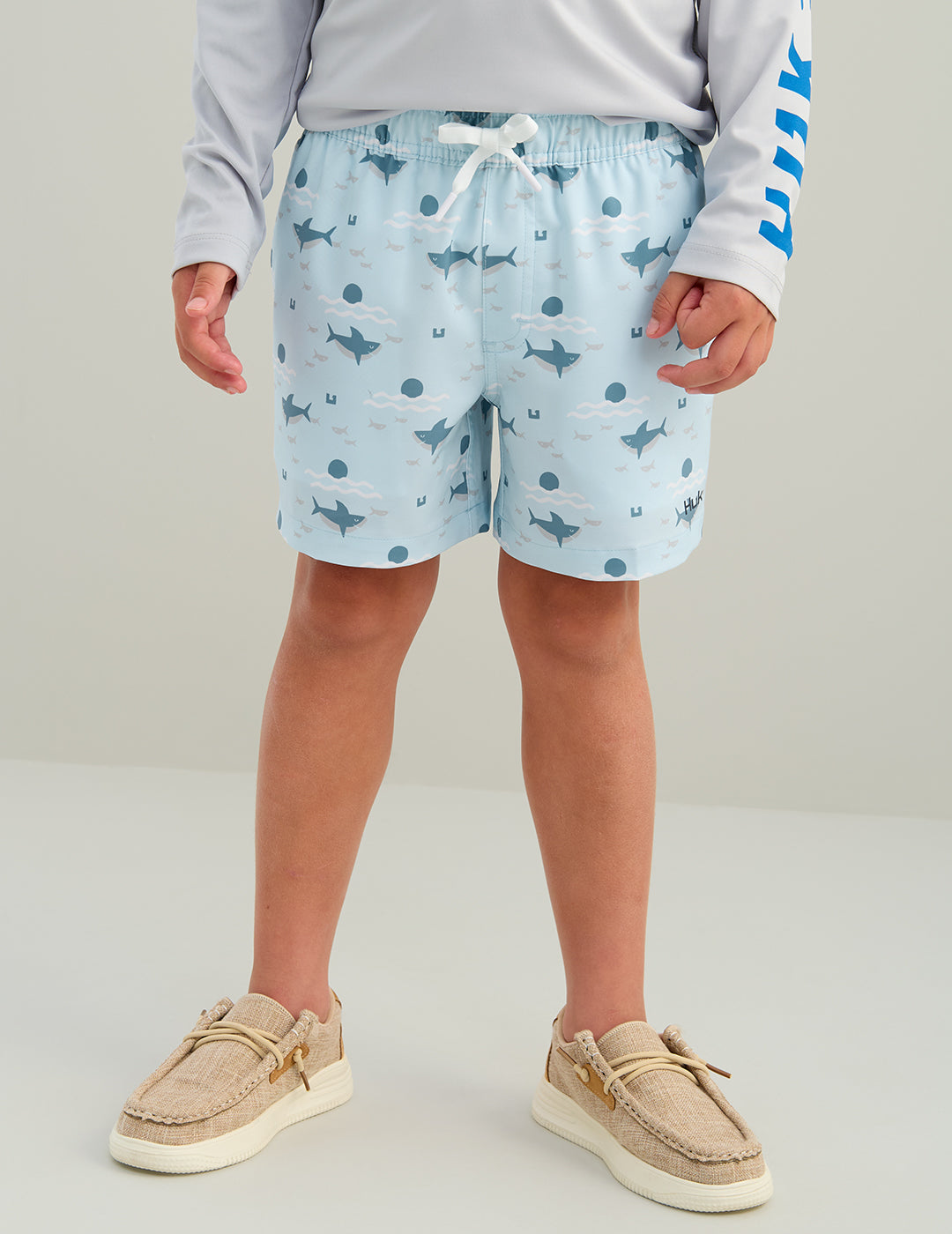 Huk Kids Pursuit Volley Swim Short - Coastal Drift Sharks