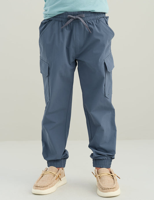Huk Kids Airweight Cargo Jogger - Vintage Indigo