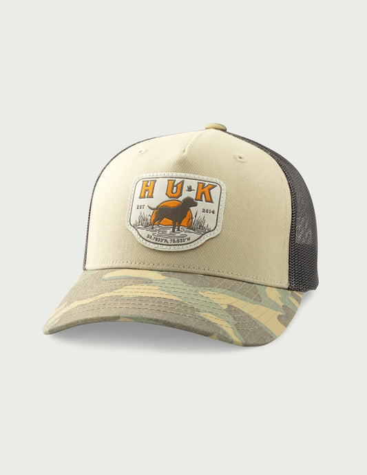 Huk Kids Lab Patch Trucker Hat - Starfish