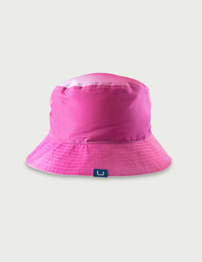 Huk Kids Reversible Bucket Hat - White