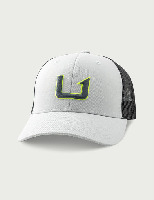 Huk Kids Barb U Trucker Hat - Seagull