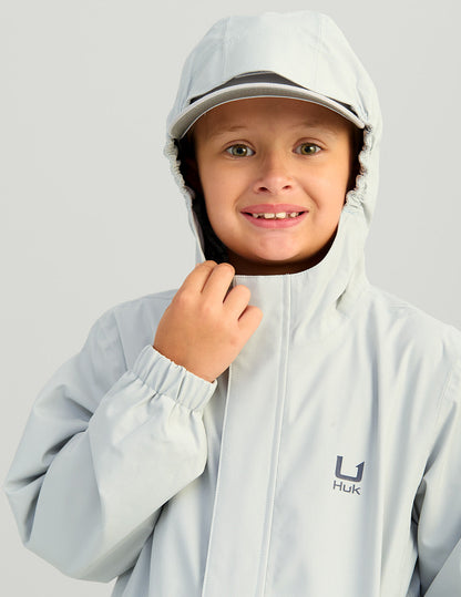 Huk Kids Storm Jacket - Harbor Mist