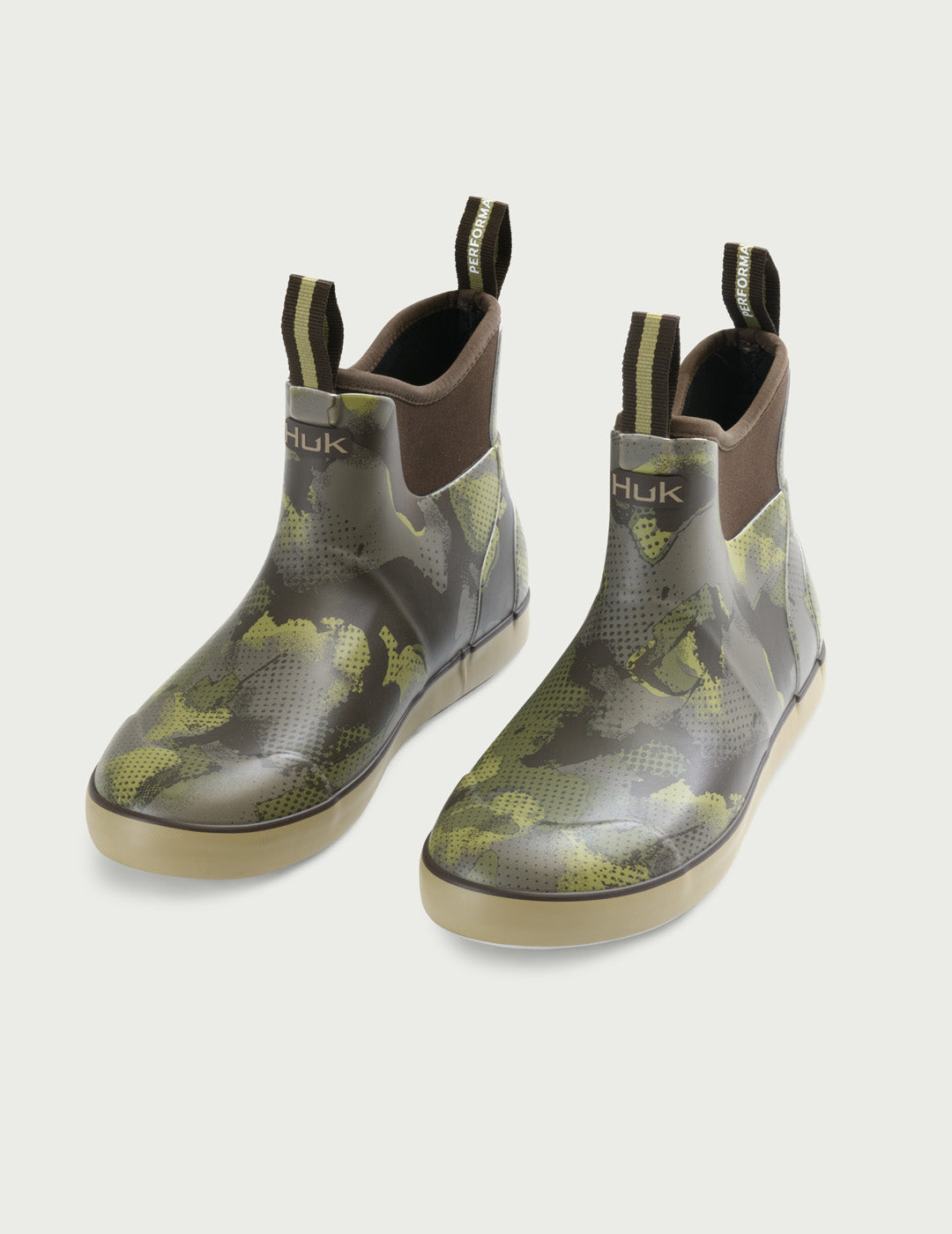 Huk KC Print Rogue Wave Boots - Grove Green Tideloom Camo